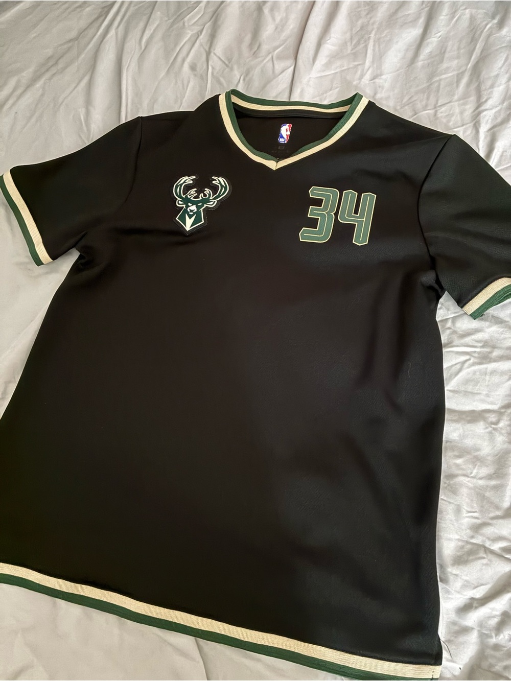 Giannis Antetokounmpo Milwaukee Bucks #34 Shirt Jersey Size Medium